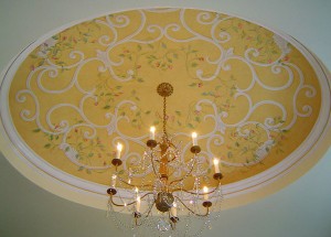 ديكورات جبس للصالونات2014