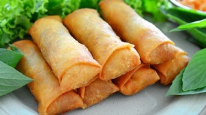 سبرينغ رولز بالخضار