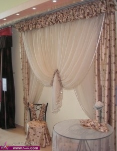 ستائر  تميزت بالبساطة والرقة والنعومة لتناسب جميع الأذواق