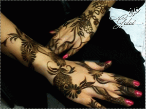 نقشات والرسمات الجميله للعروس 2014