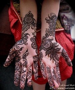 اروع النقوش الحناء الهندية اخر موضه الصيف 2014_2015
