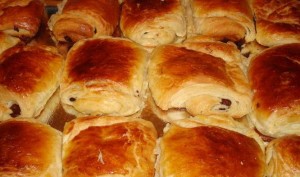 طريقة عمل الكروسان بالشوكولاته بالصور 2014