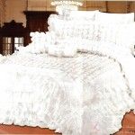 مجموعه ذوق من أطقم المفارش التركيه المزكرشه لغرف النوم_2015_2014