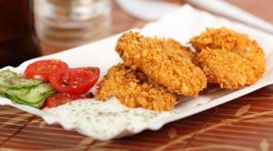 دجاج كريسبي بالزبادي