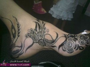 صور نقوش حناء رقيقة ارق نقوش الحناء  نقوش حناء 2014