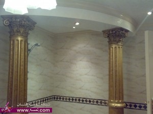 احدث ديكورات ودهانات الحوائط 2014 –