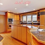 ديكورات مطابخ خشب حديثه 2014 , صور تصاميم مطابخ دهانات جديده