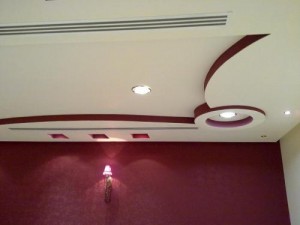 ديكور مجالس عربية – السقف والجدران المزخرفة في ديكور مجالس عربية