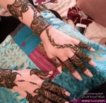 احدث ستايلات نقوش حناء  ستايل راقي