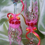 كأس العروسة زينيه بنفسك ببعض الأفكار السهلة والبسيطة . زيني كأس العروسة . افكار منزلية