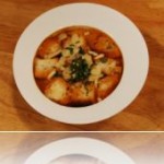 شوربة البندورة مع الخبز المقرمش  قناة فتافيت