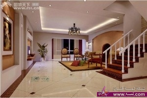 مداخل للفل وغرف طعام بدهانات للجدران بتناسق وتناغم جميل وغرف روعه 2014