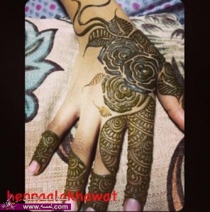 اجمل نقوش حناء للعروسة  2015_2014 مميزة وجذابة