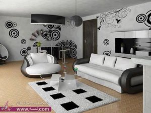 أحدث ديكور دهانات للحوائط والجبسيات الفخمة للفل  2014