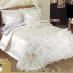 احلي مفارش سرير للعروسة 2014 ، مفارش سرير 2015 للعروس صور مفارش سرير للعروس