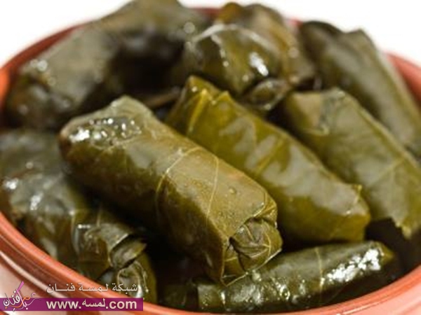 محشى ورق العنب اللذيذ محشى ورق العنب اللذيذ