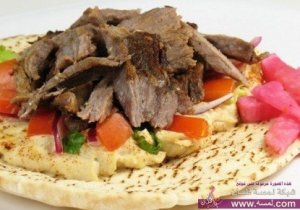 طريقة عمل الشاورما  طريقة تحضير شاورما اللحم 2014