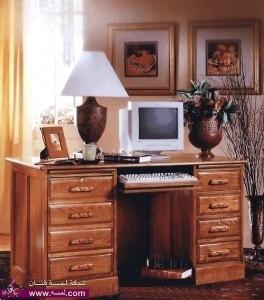 اشكال ديكور مكاتب للكمبيوتر شييك