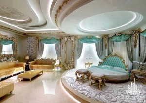 غرف نوم ملكية للراقيين فقط تأخذ العقل قمة الرومانسية