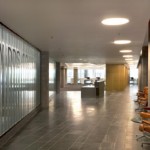 ديكور درج وممرات مستشفيات ومكاتب خيالية جبس واضاءة وسراميك 2015