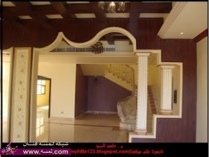 مكتبات جبسيه   شركة الكواكب الذهبيه للديكور