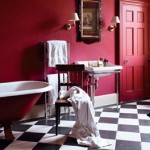 كيفية تزيين حائط المنزل  مع اللون2014