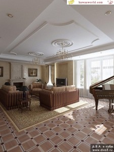 جبسيات روعه للأسقف 2015