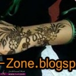 نقش حنا بسيطة و انيقة و راقية