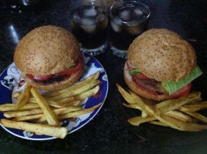 تحضيرساندويش البرجر