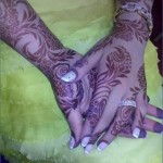 مجموعة من النقوش الجميلة في عدد من الصور