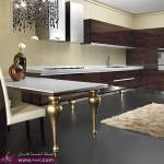 تصميمات مطابخ مذهلة ايطالية و دهانات خيالية في ديكور المطابخ 2014