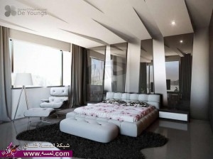 ديكورات جبس غرف نوم تهبل 2015
