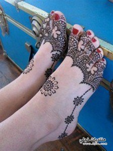 صور نقوش حناء جديدة للقدم 2014 ، رسومات حناء للرجل 2015 ، نقوش حناء هندية ناعمة للارجل
