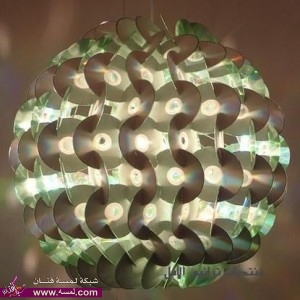 أعمال يدوية 2014 بالصور الاستفادة السي دي في أعمال فنية