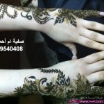 أجمل نقوش الحناء الخليجي والهندي من يد صفية ام أحمد  2014
