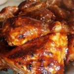 دجاج بالفرن بصلصة الحامض و الثوم