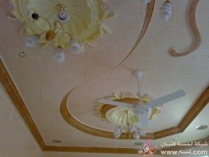 اجمل الجبسيات لغرف النوم مريحه وناعمه 2015_2014