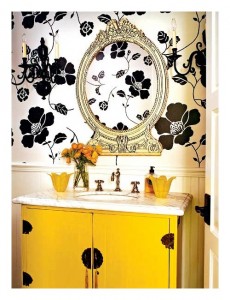 أفكار ديكور بإستخدام ورق الحائط ابداع وفن مرة روعه 2014