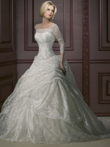 اجمل فساتين الاعراس اخر صيحه 2014