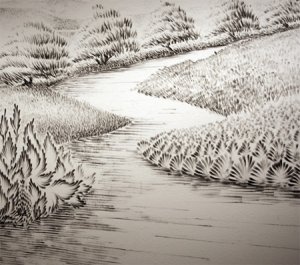 رسم باليد صور روعة للوحات فنيه مرسومه باليد 2015