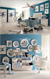 تصميم مختلف لديكور غرف نوم الاميرات الصغيرات2014