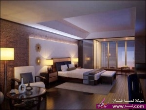 اجدد صيحات غرف نوم عصرية2014ديكورات غرف نوم بالوان هادئة2015