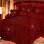 اضخم مفارش سرير عرائسي ملكي 2014