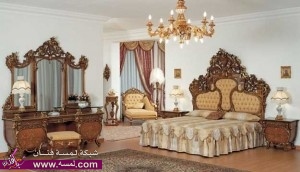 احدث ديكورات غرف نوم بنى للعرايس ديكورات غرف نوم باللون البنى 2014