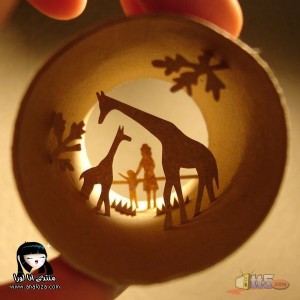 اشغال يدوية 2014 – اعمال يدويه من ورق المناديل 2015