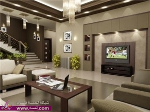 اجمل الديكورات  اروع ديكورات لشاشات البلازمة 2014