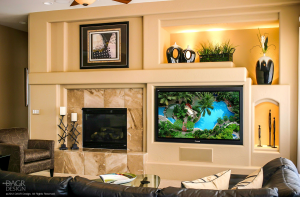 ديكورات جبس للتلفزيون ديكورات جبس مذهلة بلمسة معمارية أنيقة وعصرية