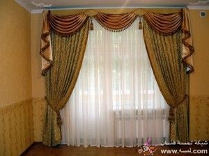 غرفة و صالة ستار2014مجموعة ستائر فاخرة 2015