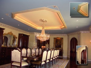 جبسيات رومانسية بالوان هادئه للاسقف والجدران 2014