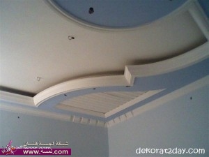 اسقف جبسية غرف نوم,ديكورات اسقف جبس غرف نوم 2014